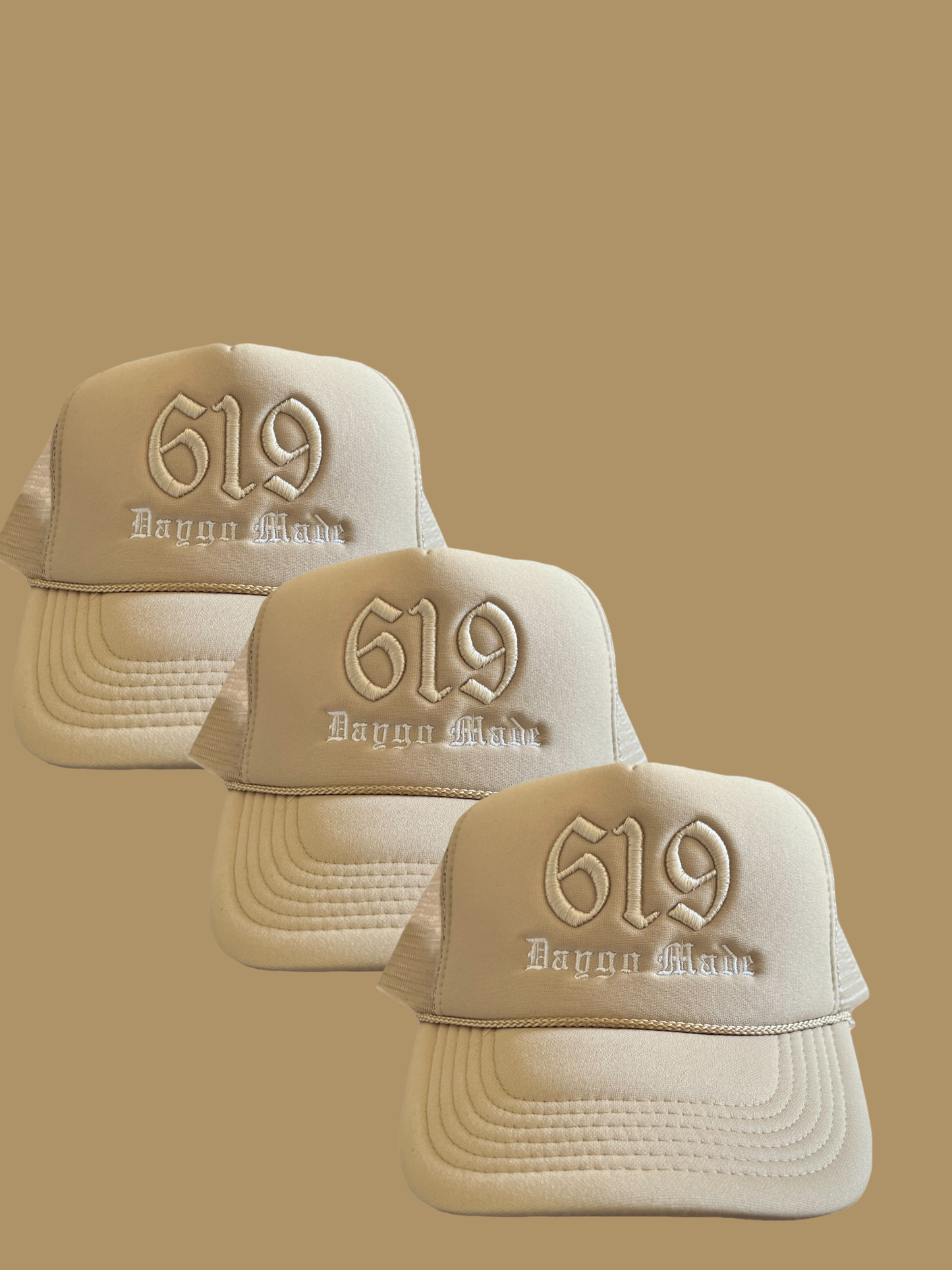 Trucker Hats "619DaygoMade" DaBucketDrip