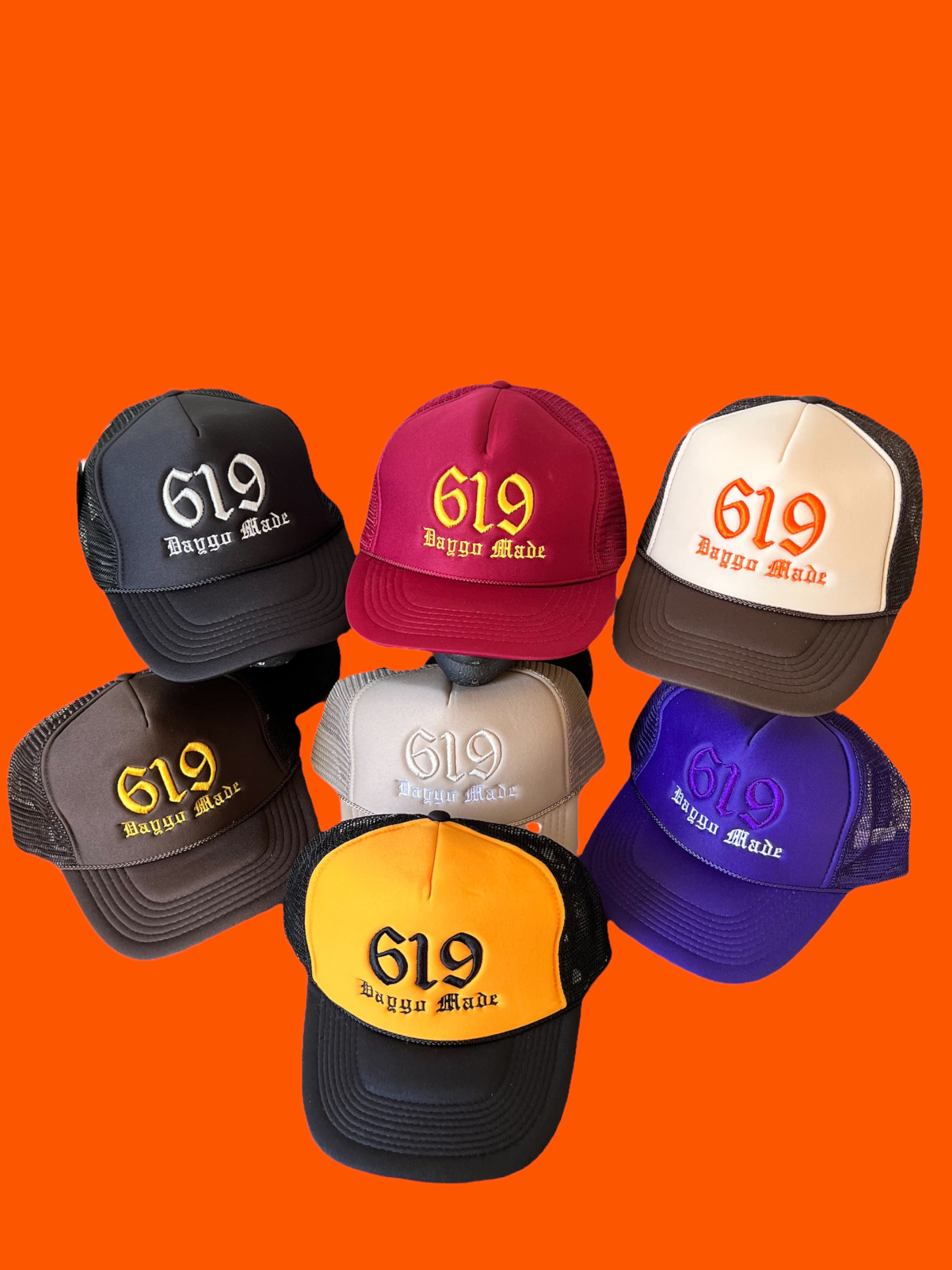 Trucker Hats "619DaygoMade" DaBucketDrip