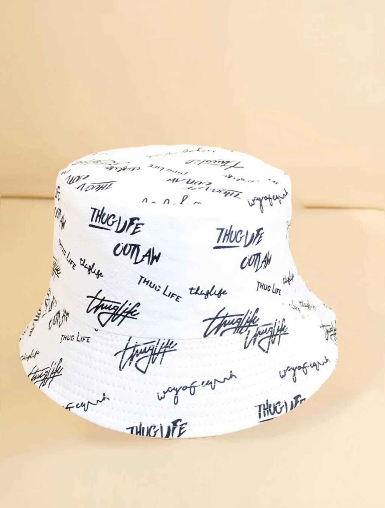 Thug Life reversible  bucket Hat DaBucketDrip