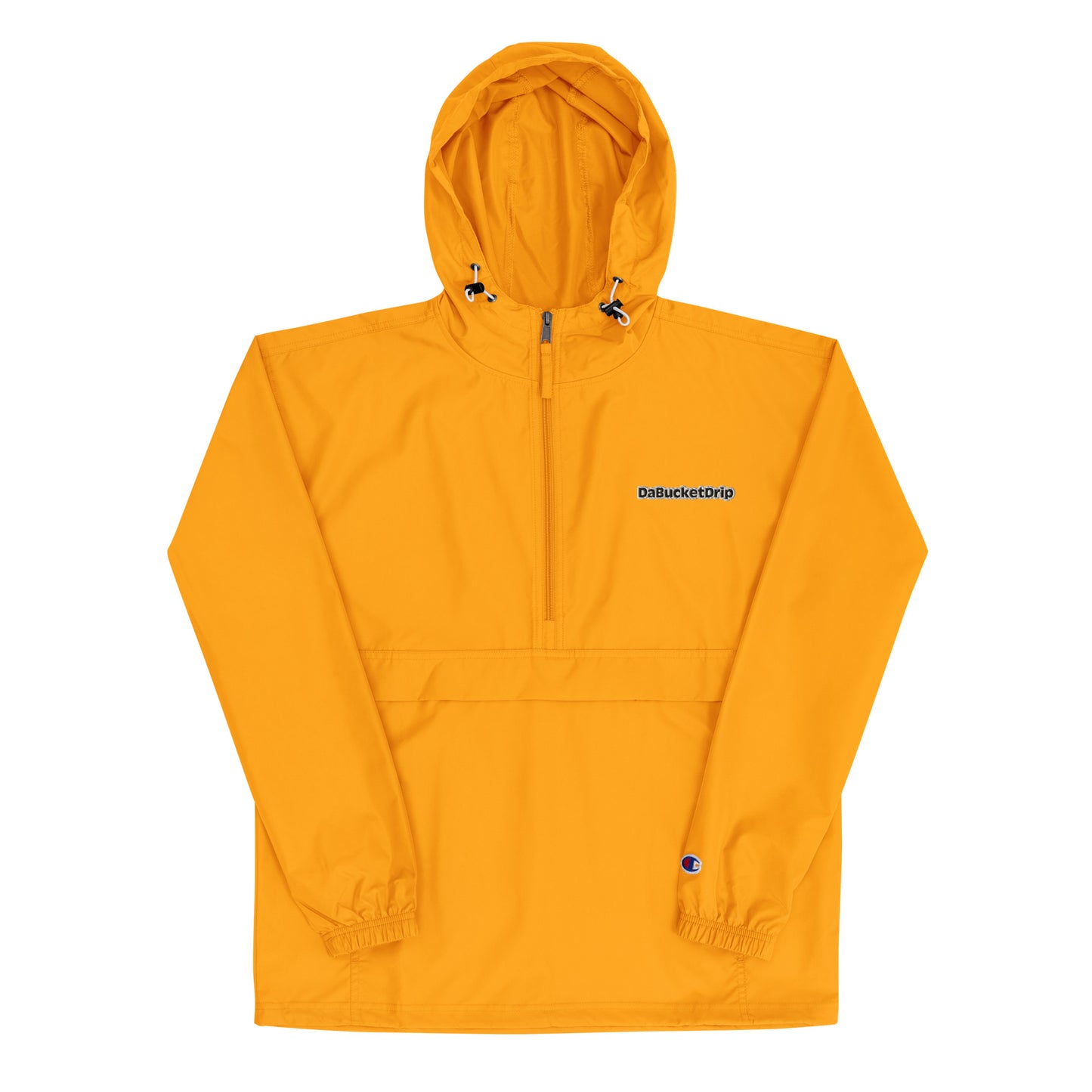 DaBucketDrip/Embroidered Champion Packable Jacket DaBucketDrip