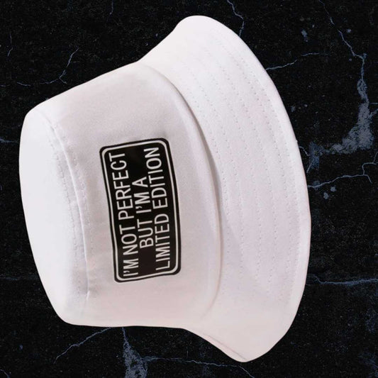 limited edition white bucket hats DaBucketDrip