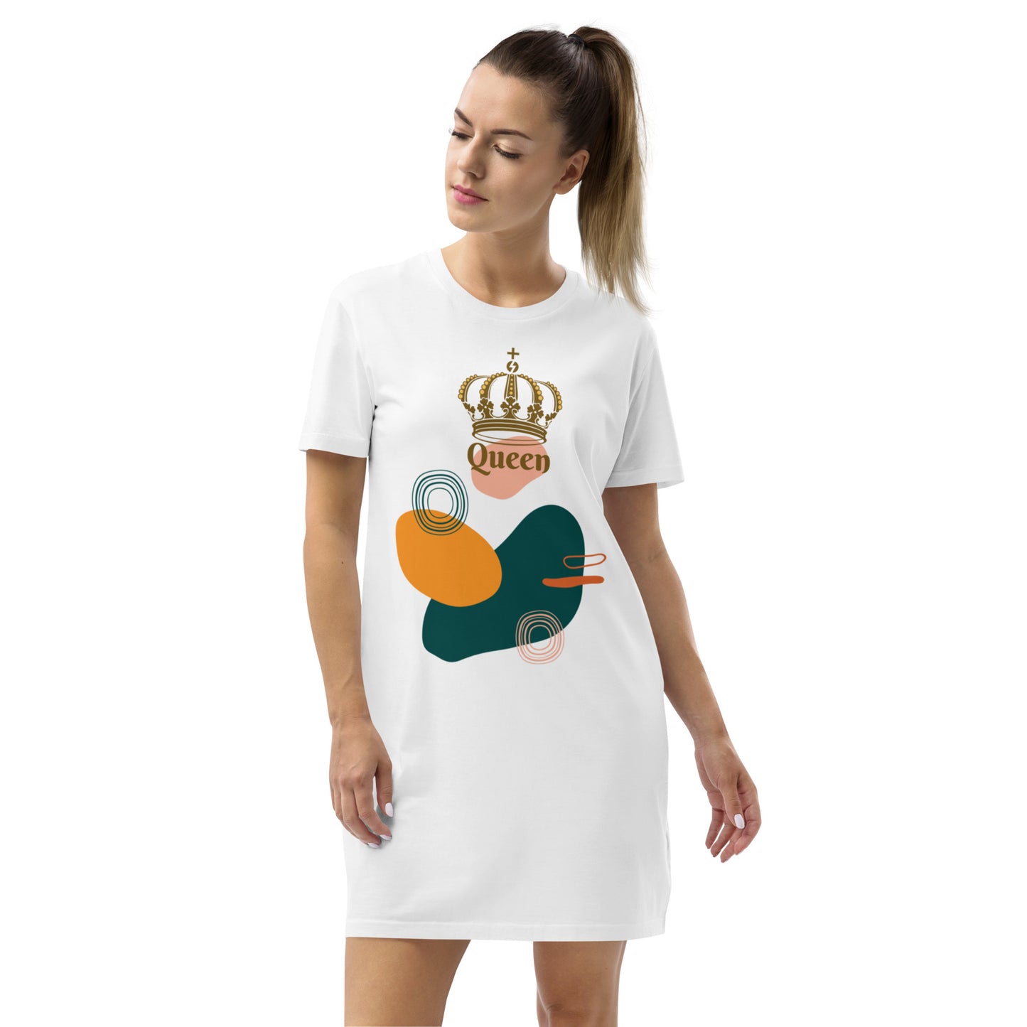 Organic cotton t-shirt dress DaBucketDrip