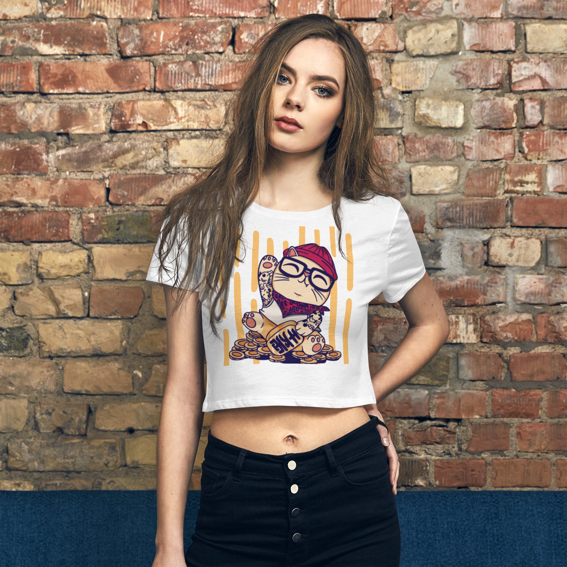 Women’s Crop Tee DaBucketDrip