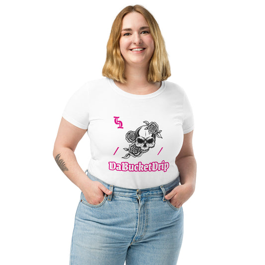 Women’s fitted plink t-shirt DaBucketDrip
